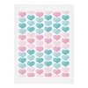 Avenie Pink and Blue Hearts 8" x 10" Art Print and Hanger - Society6 - 2 of 2