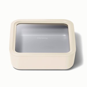 Caraway Home Large Ceramic Coated Glass Food Storage Container - 1 of 4