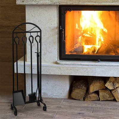 attop 5 Pieces Fireplace Tools Set
