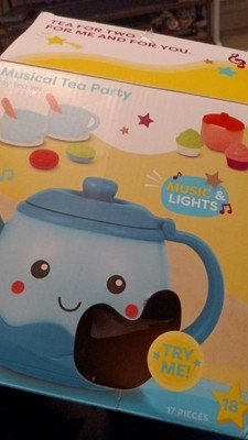 Musical Toy Teapot Battat Singing Teapot Play Set - 17 Piece