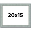PosterPalooza | Refined Blue Picture Frame - UV Acrylic, Backing Board, Hanging Hardware Included - 2 of 4