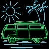 Boy's Design By Humans Summer Surf Trip Van Life By donipacoceng T-Shirt - 2 of 2