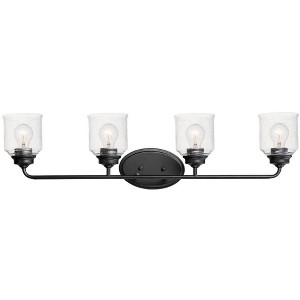 Maxim Lighting Acadia 4 - Light Vanity in  Black - 1 of 3