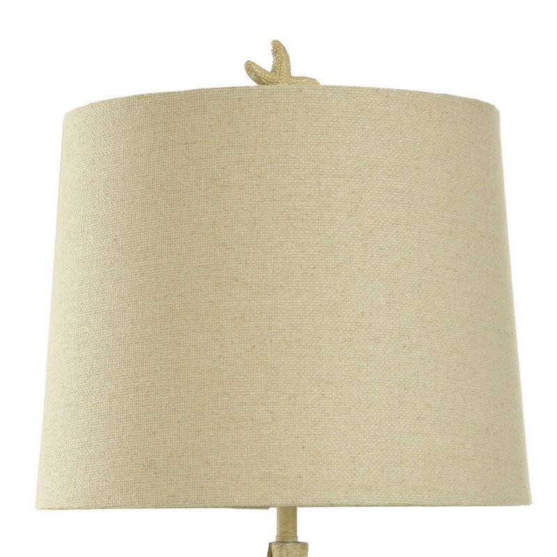 Porthaven Coastal Conch Body Table Lamp Clear Finish - StyleCraft, 5 of 8