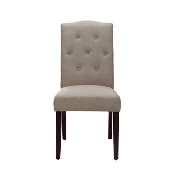 Karie Tufted Dining Chair Taupe - Room & Joy