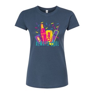 Women's - Coca-Cola - 90's Retro Style Fitted Graphic T-Shirt - 1 of 3