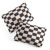 Deny Designs 2pc Twin/Twin XL Daniel Coulmann Checker 001 Graphite Duvet and Sham Set - 4 of 4