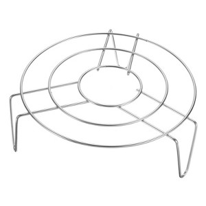 Unique Bargains Stainless Steel Round Cooking Racks for Roasting Baking - 1 of 4