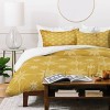 Deny Designs Full/Queen Iveta Abolina Starlight Dijon Duvet Cover and Pillow Sham Beige - 3 of 4