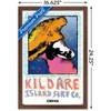 Trends International Netflix Outer Banks: Season 4 - Male Kildare Island Surfboard Co. Framed Wall Poster Prints - 3 of 4