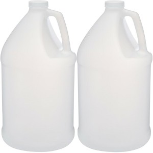 1 Gallon HDPE Plastic Jug with Child-Resistant Caps Made in USA - Pack of 2 - 1 of 4