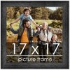 PosterPalooza | 17x17 Wide Barnwood Picture Frame, UV Acrylic, 6 Finishes - Grey, Brown, White, and Black - 2 of 4