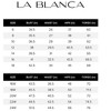 Women's High Neck Plunge Halter One Piece Swimsuit - La Blanca - 3 of 3