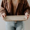 Sweet Water Decor Large Rustic Wood Tray - 14x4" - 4 of 4