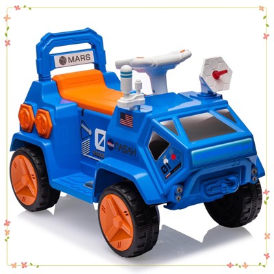 Kids Ride-On Car, 6V Electric Vehicle for Boys and Girls, Functional Digging Arm