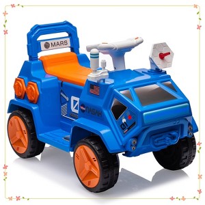 Kids Ride-On Car, 6V Electric Vehicle for Boys and Girls, Functional Digging Arm - 1 of 4