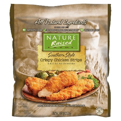 Nature Raised Farms Southern Style Frozen Chicken Strips 12oz