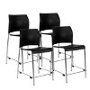 Hampden Furnishings 4pk Jody Collection Plastic Counter Height Barstool - image 2 of 4