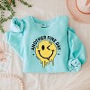 Simply Sage Market S.W.Smiley Another Fine Day Drip Lightweight Garment Dyed Sweatshirt - 3 of 4