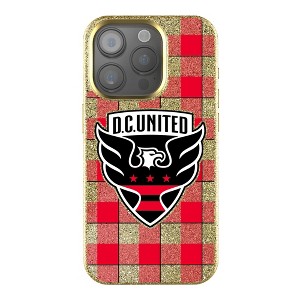 Keyscaper MLS Eastern Conference Teams Plaid Gold Bling Cell Phone Case for Apple iPhone - 1 of 4