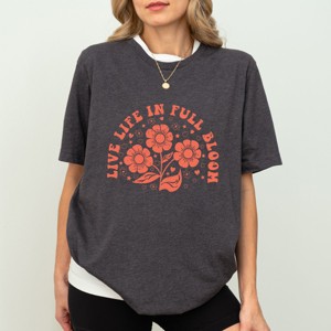 Simply Sage Market Live Life In Full Bloom Short Sleeve Tee - 1 of 4