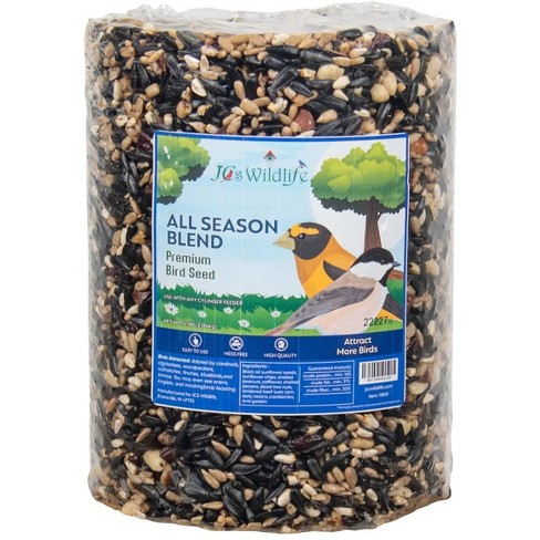 JCS Wildlife All Season Blend Premium Bird Seed Large Cylinder, 4.5 lb - image 1 of 4