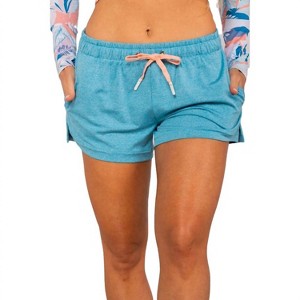 Women's Solid Board Shorts - Reel Skipper - 1 of 3