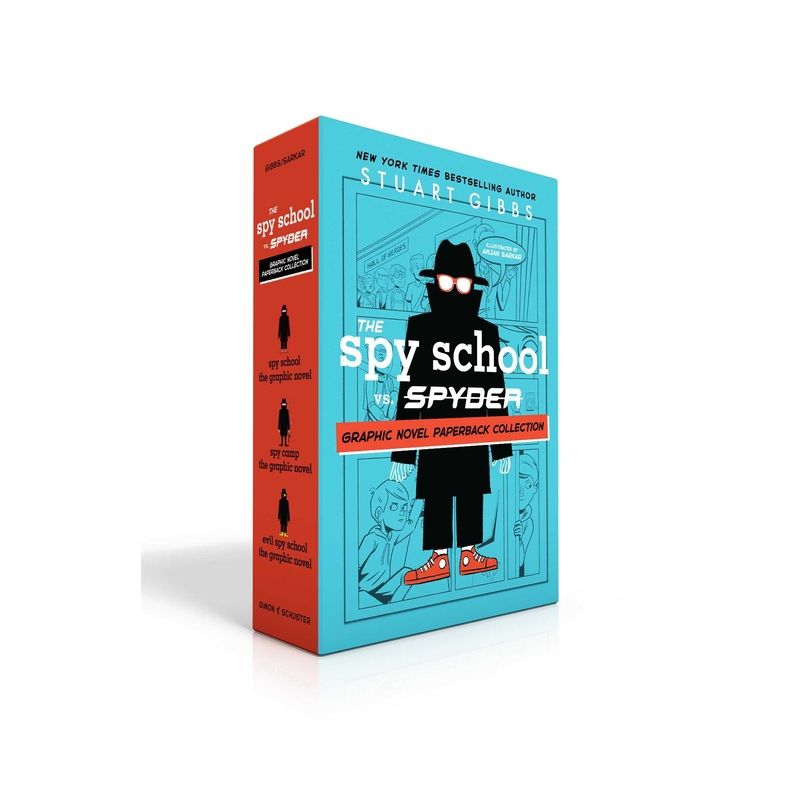 The Spy School vs. Spyder Graphic Novel Collection (Boxed Set) - by Stuart Gibbs, 1 of 2