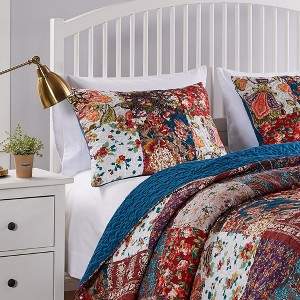 Barefoot Bungalow Poetry Pillow Sham -Classic King 20x36 - 1 of 3