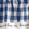 Park Designs Buffalo Check Ruffled Swags - 3 of 3