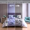 Bebejan Jewel Toned Florals 100% Cotton 5-Piece Reversible Comforter Set - 4 of 4