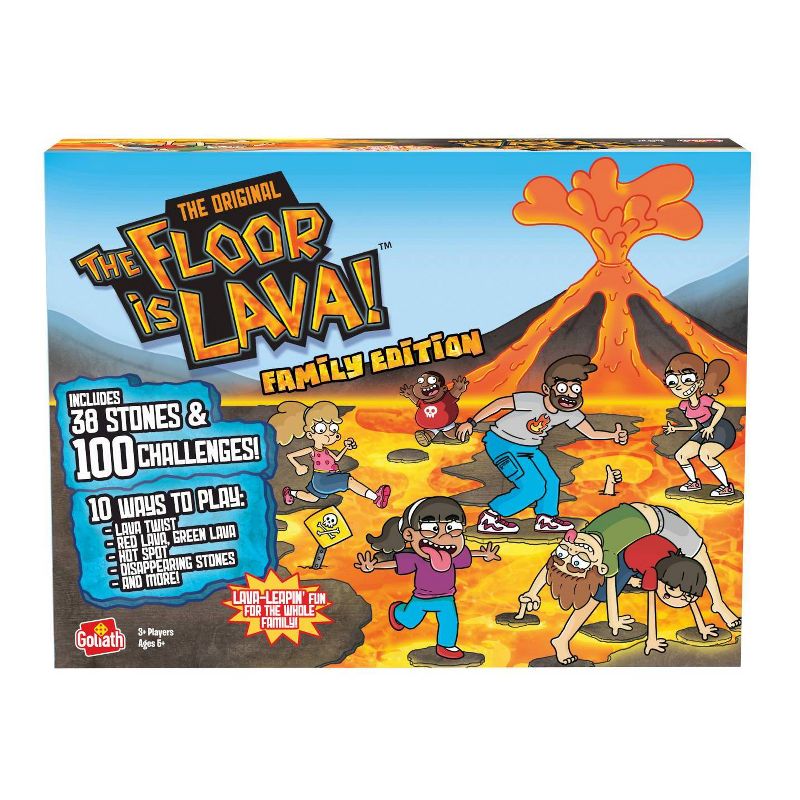 Goliath The Original The Floor is Lava! Family Edition Game, 1 of 12