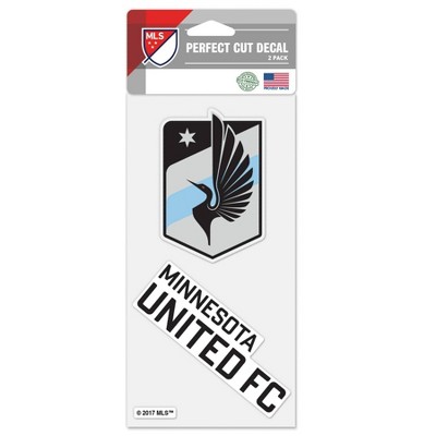  MLS Minnesota United FC Decal 2pk 