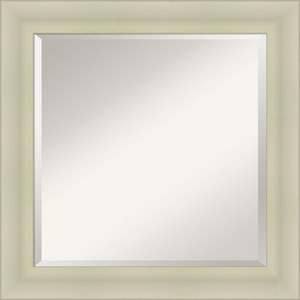 Amanti Art Oliver Beveled Wood Framed Bathroom Vanity Wall Mirror - 1 of 4