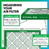 Filterbuy 17.25x35.25x2 Air Filter (2-Pack), Pleated MERV 11 Allergen Defense Replacement HVAC AC Furnace Filters (Actual Size: 17.25 x 35.25 x 1.75) - 2 of 4