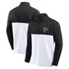 NFL Atlanta Falcons Men's Lightweight 1/4th Zipped Hooded Sweatshirt - 3 of 3