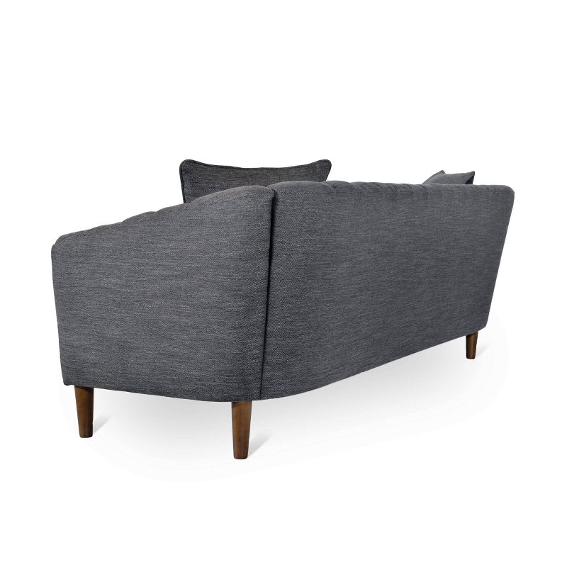 Ansonia Contemporary Fabric 3 Seater Sofa - Christopher Knight Home, 4 of 10