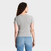 Women's Short Sleeve Pointelle T-Shirt - Universal Thread™ - 2 of 4
