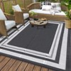 Waterproof Outdoor Rug – Reversible Plastic Straw Mat for Patio, RV, Camping, Porch, Deck, Balcony - 2 of 4