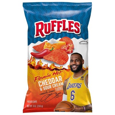 Ruffles Flamin' Hot Cheddar & Sour Cream 8.0 oz