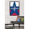 Trends International MLB Texas Rangers - 2023 World Series Team Logo Framed Wall Poster Prints - 2 of 4