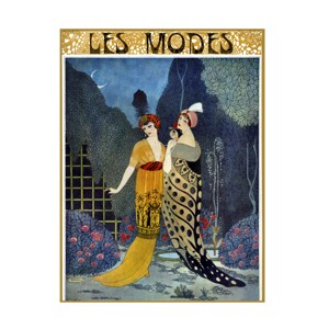 Trademark Fine Art -Vintage Apple Collection 'Art Deco Fashion Ladies' Canvas Art - 1 of 4