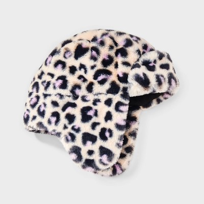 Girls' Trapper Hat - Cat & Jack Leopard Print - image 2
