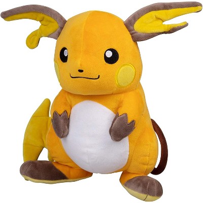 Jazwares Pokemon Raichu Plush Stuffed Animal Toy 12"
