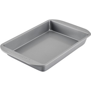 Nonstick Bakeware Baking Pan / Nonstick Cake Pan, Rectangle - 9 Inch x 13 Inch, Gray - 1 of 4
