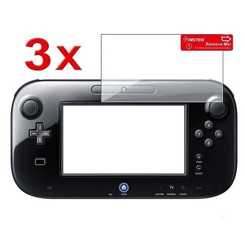 Insten 3 Pack Reusable Screen Protector Compatible With Nintendo Gamepad Wii U Target