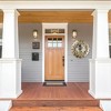 Southern Patio Brass Patina Sunflower Indoor/Outdoor Wall Décor - Southern Patio - 3 of 4