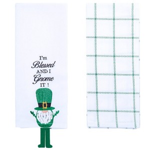 The Lakeside Collection Kitchen Towels St Patrick's Day Set of 2 - 1 of 2
