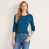 Lands' End Women's Cotton Rib T-shirt - 4 of 4