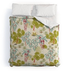 Deny Designs 3pc King Mirimo Tropical Spring Comforter and Sham Set - 1 of 4